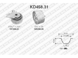 SNR KD458.31 paskirstymo diržo komplektas 
 Techninės priežiūros dalys -> Papildomas remontas
55192239, 60671573, 60812622, 71736727