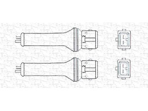 MAGNETI MARELLI 460000201010 lambda jutiklis 
 Variklis -> Variklio elektra
961 386 08, 96138608, 1628T2, 96 138 608