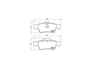BREMBO P 50 052 stabdžių trinkelių rinkinys, diskinis stabdys 
 Techninės priežiūros dalys -> Papildomas remontas
0004230230, 0034205120, 0044204420