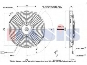 AKS DASIS 870222N pūtiklis, oro kondicionierius