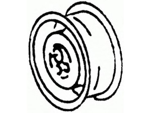 LEMFÖRDER 13641 01 kreipiantysis skriemulys, V formos rumbuotas diržas
037 145 278 A, 078 903 341 J