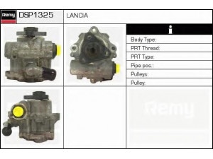 DELCO REMY DSP1325 hidraulinis siurblys, vairo sistema 
 Vairavimas -> Vairo pavara/siurblys
46442644, 71788799, 7796200