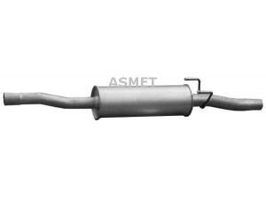 ASMET 02.055 vidurinis duslintuvas 
 Išmetimo sistema -> Duslintuvas
906 490 11 01