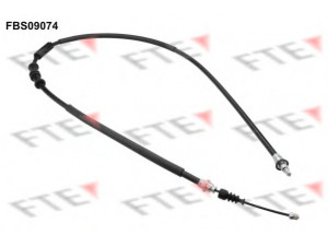 FTE FBS09074 trosas, stovėjimo stabdys 
 Stabdžių sistema -> Valdymo svirtys/trosai
46731055