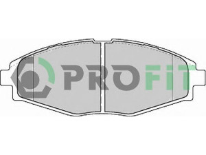 PROFIT 5000-1337 stabdžių trinkelių rinkinys, diskinis stabdys 
 Techninės priežiūros dalys -> Papildomas remontas
96316582, 96446176, 96316582, 96446176