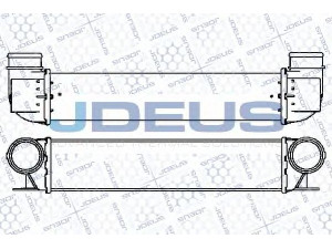 JDEUS 805M19 tarpinis suslėgto oro aušintuvas, kompresorius 
 Variklis -> Oro tiekimas -> Įkrovos agregatas (turbo/superįkrova) -> Tarpinis suslėgto oro aušintuvas
17512247359, 2247359, 22473634