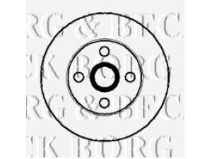 BORG & BECK BBD4013 stabdžių diskas 
 Dviratė transporto priemonės -> Stabdžių sistema -> Stabdžių diskai / priedai
35165679, 7700758195, 7701204287