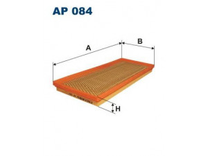 FILTRON AP084 oro filtras 
 Techninės priežiūros dalys -> Techninės priežiūros intervalai
116550840200, 60522418, 605224181