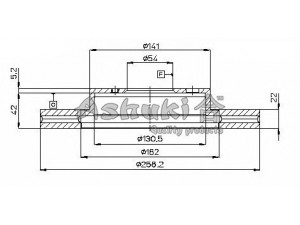 ASHUKI T602-85 stabdžių diskas 
 Dviratė transporto priemonės -> Stabdžių sistema -> Stabdžių diskai / priedai
0 986 478 396/BOSCH, 09.5676.10/BREMBO