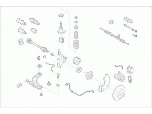 SACHS VW-PASSA-FS028 vairavimo mechanizmas; rato pakaba 
 Ašies montavimas/vairavimo mechanizmas/ratai -> Prekių paieška pagal schemą