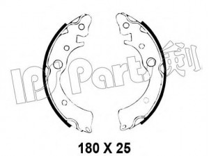 IPS Parts IBL-4496 stabdžių trinkelė 
 Stabdžių sistema -> Būgninis stabdys -> Stabdžių įdėklas/ trinkelė
43153-SB2-003, 43153-SB2-601, 43153-SB2-602