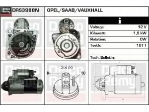 DELCO REMY DRS3988N starteris 
 Elektros įranga -> Starterio sistema -> Starteris
M1T30171, M1T30172, 55352882, 6202073