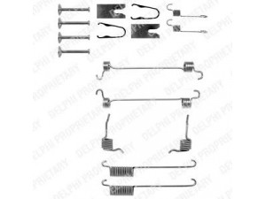 DELPHI LY1300 priedų komplektas, stabdžių trinkelės 
 Stabdžių sistema -> Būgninis stabdys -> Dalys/priedai