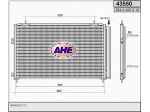 AHE 43550 kondensatorius, oro kondicionierius 
 Oro kondicionavimas -> Kondensatorius
8846042110