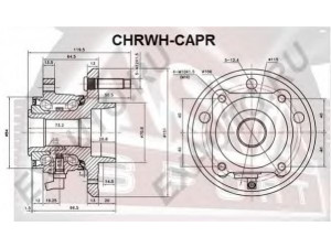 ASVA CHRWH-CAPR rato stebulė 
 Ašies montavimas/vairavimo mechanizmas/ratai -> Rato stebulė/montavimas -> Rato stebulė
48 14 139, 25903295