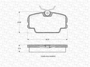 MAGNETI MARELLI 363702160848 stabdžių trinkelių rinkinys, diskinis stabdys 
 Techninės priežiūros dalys -> Papildomas remontas
0014201020, 8961815