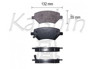 KAISHIN D10196 stabdžių trinkelių rinkinys, diskinis stabdys 
 Techninės priežiūros dalys -> Papildomas remontas
3370100005, T113501080BA