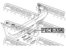 FEBEST FECB-X5R dangtelis, vilkimo kablys
51128402327