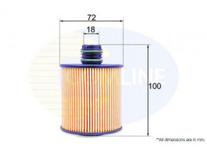 COMLINE EOF237 alyvos filtras 
 Techninės priežiūros dalys -> Techninės priežiūros intervalai
55223416, 71754237, 68103969AA