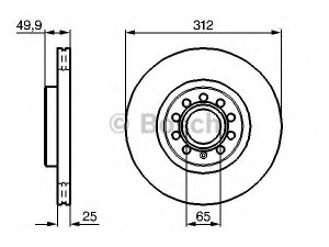 BOSCH 0 986 479 058 stabdžių diskas 
 Stabdžių sistema -> Diskinis stabdys -> Stabdžių diskas
1K0 615 301 AA, 5C0 615 301 B, 1K0 615 301 AA