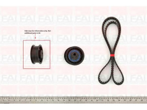 FAI AutoParts TBK12 paskirstymo diržo komplektas 
 Techninės priežiūros dalys -> Papildomas remontas
028198119, 1L0198001A, 6K0198005