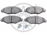 OPTIMAL 64320 stabdžių trinkelių rinkinys, diskinis stabdys 
 Techninės priežiūros dalys -> Papildomas remontas
425212, 425228, 425302, 425320