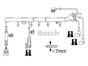 BOSCH 0 986 356 327 uždegimo laido komplektas 
 Kibirkšties / kaitinamasis uždegimas -> Uždegimo laidai/jungtys
12 12 1 722 253
