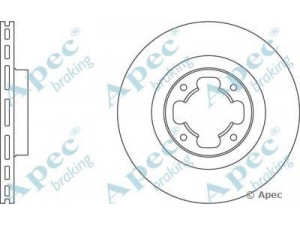 APEC braking DSK262 stabdžių diskas
725431290, 725431321, 725432321