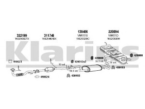 KLARIUS 931262E išmetimo sistema