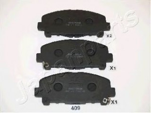 JAPANPARTS PA-409AF stabdžių trinkelių rinkinys, diskinis stabdys 
 Techninės priežiūros dalys -> Papildomas remontas
45022-TL0-G50, 45022-TL0-G51