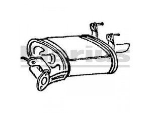 KLARIUS TY378G galinis duslintuvas 
 Išmetimo sistema -> Duslintuvas
174301A290, 174301A300, 1743064770