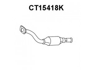 VENEPORTE CT15418K katalizatoriaus keitiklis 
 Išmetimo sistema -> Katalizatoriaus keitiklis
173147, 1731F6, 1731J7, 1738C6