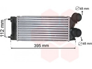 VAN WEZEL 40004343 tarpinis suslėgto oro aušintuvas, kompresorius 
 Variklis -> Oro tiekimas -> Įkrovos agregatas (turbo/superįkrova) -> Tarpinis suslėgto oro aušintuvas
0384N9
