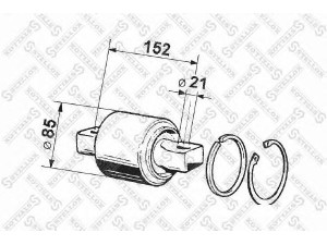 STELLOX 84-12010-SX remonto komplektas, trauklė 
 Ašies montavimas/vairavimo mechanizmas/ratai -> Valdymo svirtis/pasukamosios svirties sujungimas -> Vairo trauklės (valdymo svirtis, išilginis balansyras, diago
0691703, 93192618, 0003500613, 0005861135