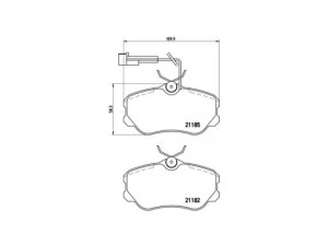 BREMBO P 23 045 stabdžių trinkelių rinkinys, diskinis stabdys 
 Techninės priežiūros dalys -> Papildomas remontas
9946023, 5892313, 71770967, 793774