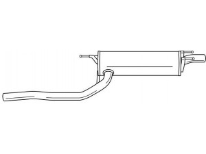 AKS DASIS SG44629 galinis duslintuvas