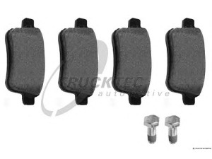 TRUCKTEC AUTOMOTIVE 02.35.448 stabdžių trinkelių rinkinys, diskinis stabdys
415 421 0410, 440606267R, 7701209869
