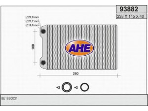 AHE 93882 šilumokaitis, salono šildymas 
 Šildymas / vėdinimas -> Šilumokaitis
8E1820031
