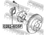FEBEST 0282-M35F rato stebulė 
 Ašies montavimas/vairavimo mechanizmas/ratai -> Rato stebulė/montavimas -> Rato stebulė
40210-AL800