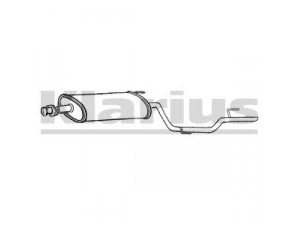 KLARIUS MZ410Q galinis duslintuvas 
 Išmetimo sistema -> Duslintuvas
6384900915