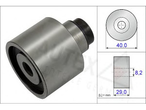 AUTEX 654807 kreipiantysis skriemulys, paskirstymo diržas 
 Diržinė pavara -> Paskirstymo diržas/komplektas -> Laisvasis/kreipiamasis skriemulys
03L 109 244 G, 03L 109 244 G