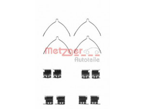 METZGER 109-1289 priedų komplektas, diskinių stabdžių trinkelės 
 Stabdžių sistema -> Diskinis stabdys -> Stabdžių dalys/priedai
04412 89000
