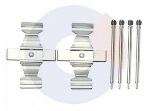 CARRAB BRAKE PARTS 2414 priedų komplektas, diskinių stabdžių trinkelės 
 Stabdžių sistema -> Diskinis stabdys -> Stabdžių dalys/priedai