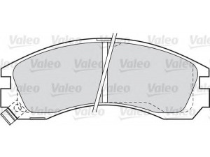 VALEO 598517 stabdžių trinkelių rinkinys, diskinis stabdys 
 Techninės priežiūros dalys -> Papildomas remontas
MB699453, MB928049, MR389542, MR389543