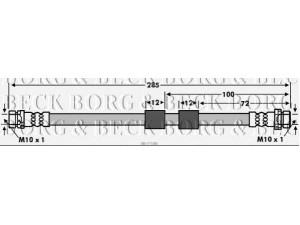 BORG & BECK BBH7586 stabdžių žarnelė 
 Stabdžių sistema -> Stabdžių žarnelės
1514244, 1525684, 1540178, 1554797