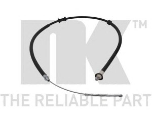 NK 9023190 trosas, stovėjimo stabdys 
 Stabdžių sistema -> Valdymo svirtys/trosai
51900391
