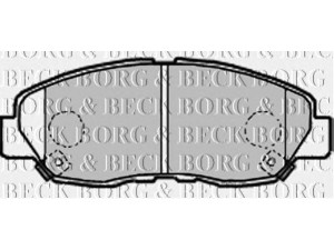 BORG & BECK BBP1962 stabdžių trinkelių rinkinys, diskinis stabdys 
 Techninės priežiūros dalys -> Papildomas remontas
06450S5DA00, 06450S5DA01, 45022S01A01