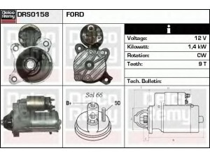 DELCO REMY DRS0158 starteris 
 Elektros įranga -> Starterio sistema -> Starteris
1387091, 6G9N11000BA, 6G9N11000BB