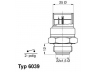 WAHLER 6039.95D temperatūros jungiklis, radiatoriaus ventiliatorius 
 Aušinimo sistema -> Siuntimo blokas, aušinimo skysčio temperatūra
867 959 481, 867 959 481, 867 959 481