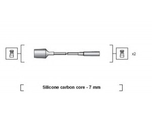 MAGNETI MARELLI 941318111008 uždegimo laido komplektas 
 Kibirkšties / kaitinamasis uždegimas -> Uždegimo laidai/jungtys
